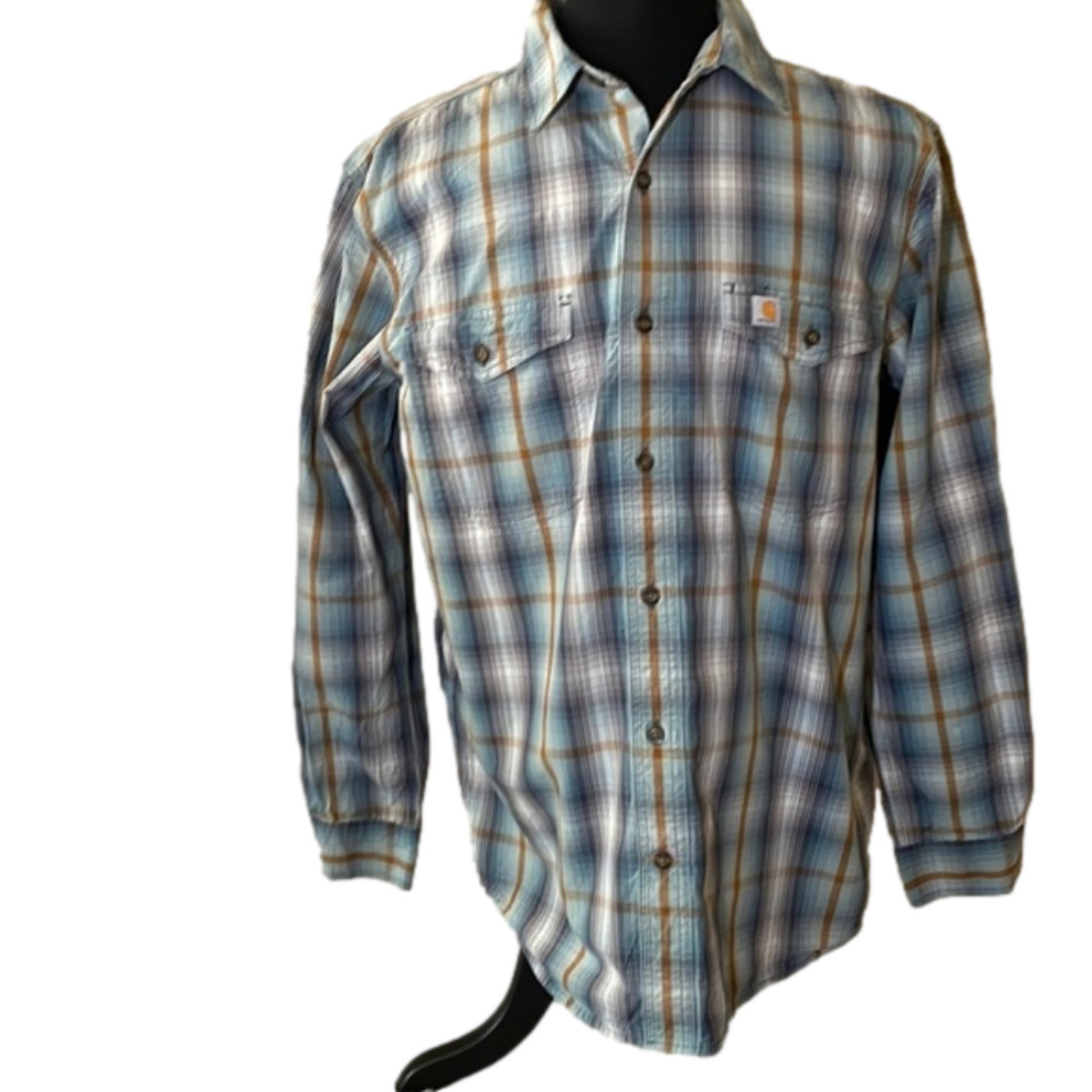 Carhartt Relaxed Fit Button Down Shirt Size Large